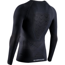 X-Bionic Funktions-Langarmshirt Rundhals Energy Accumulator 4.0 Unterwäsche schwarz/weiss Herren